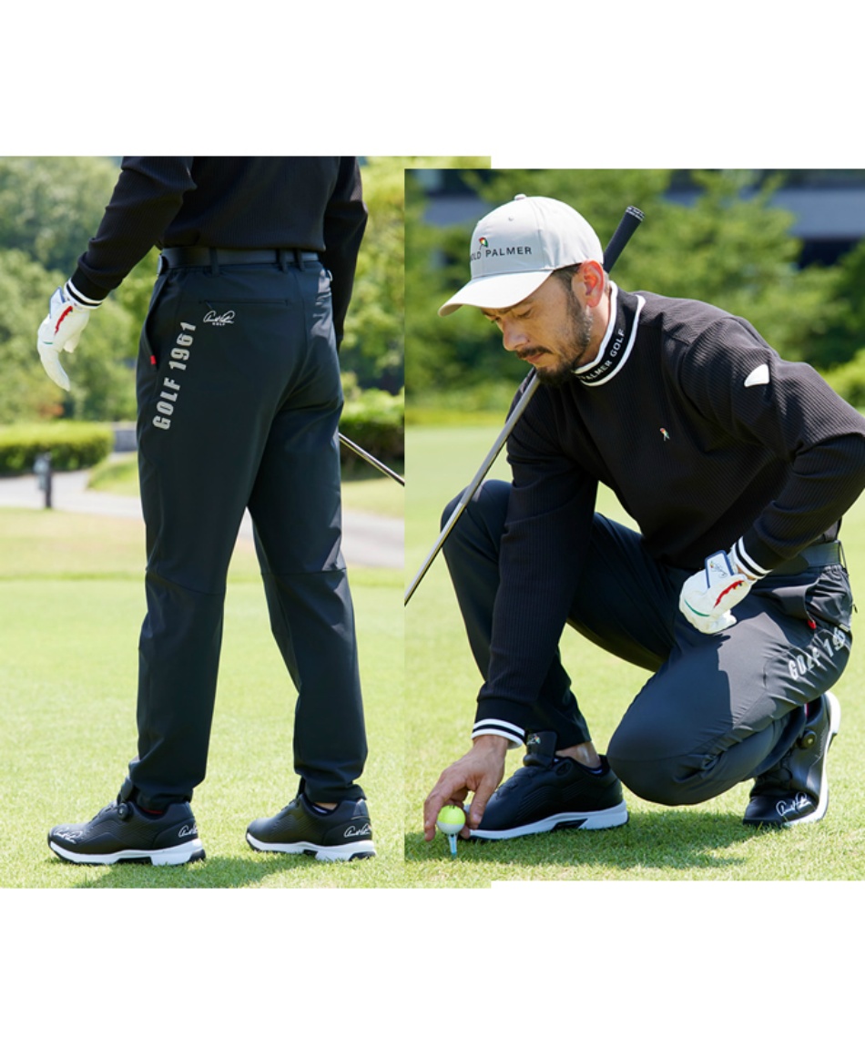 アーノルドパーマー(arnold palmer) ゴルフウェア ロングパンツ BK裏