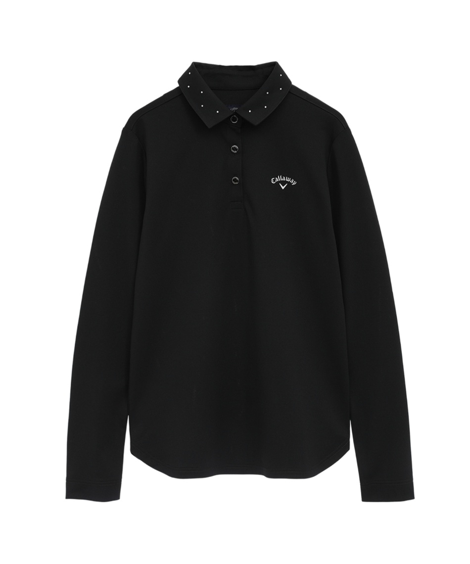 Callaway ブラックポロシャツ Lサイズ 20周年記念 Callaway ポロシャツ レディース キャロウェイ アパレル