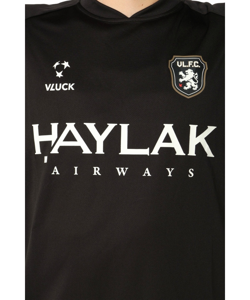 ブラック(VLUCK) サッカーウェア プラクティスシャツ 長袖 定番
