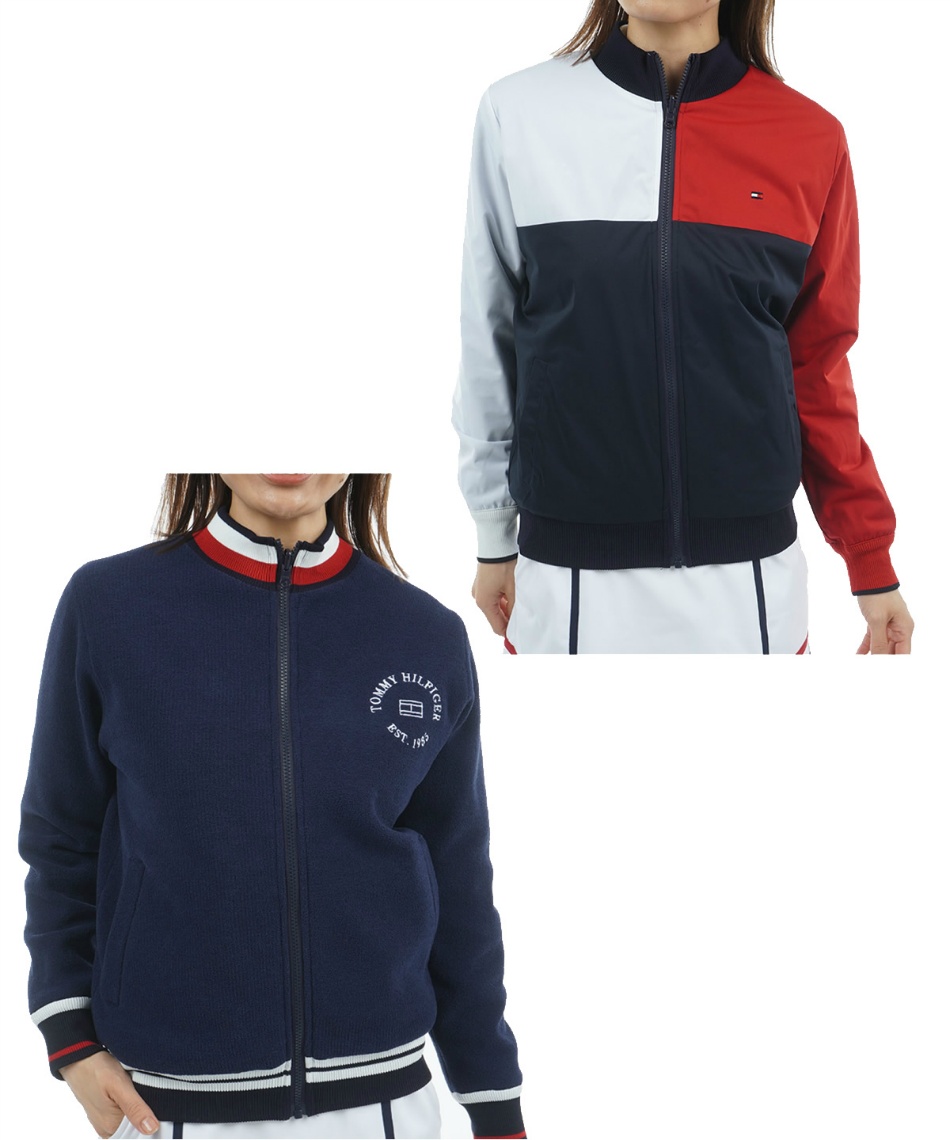 l|Cg260pt yzg~[qtBK[St(TOMMY HILFIGER GOLF) StEFA u] o[Vu jbgWPbg THLA576 y2025NH~fz fB[X NVY L
