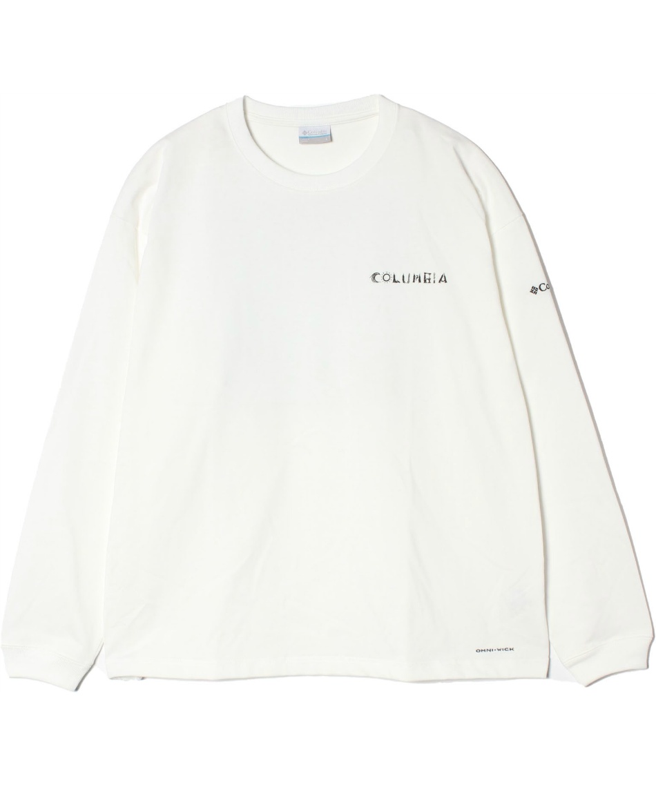 【美品/希少カラー】Off-White アローロゴ ロングスリーブTシャツ 長袖 LOGOS tシャツ 2025AW LOGOS/ロゴス ワンポイントBOXロゴ ロンT 長袖