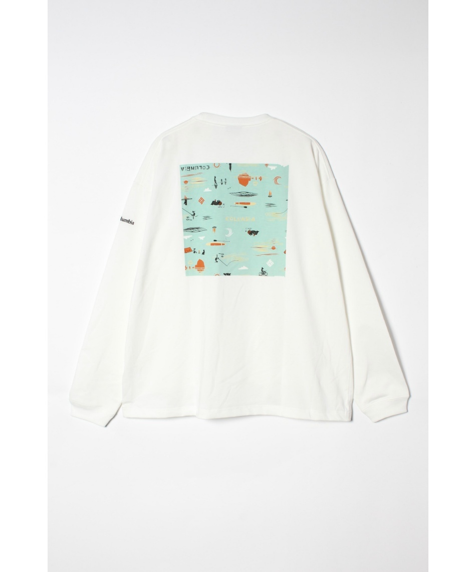 長袖シャツ Lake to Avenue Graphic LS Tee レイクトゥアベニュー