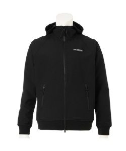 l|Cg450pt yzu[tBO(BRIEFING) StEFA u] STORMFLEECE BACK DOTS PARKA BRG253M41 y2025NH~fz Y 010BLACK M