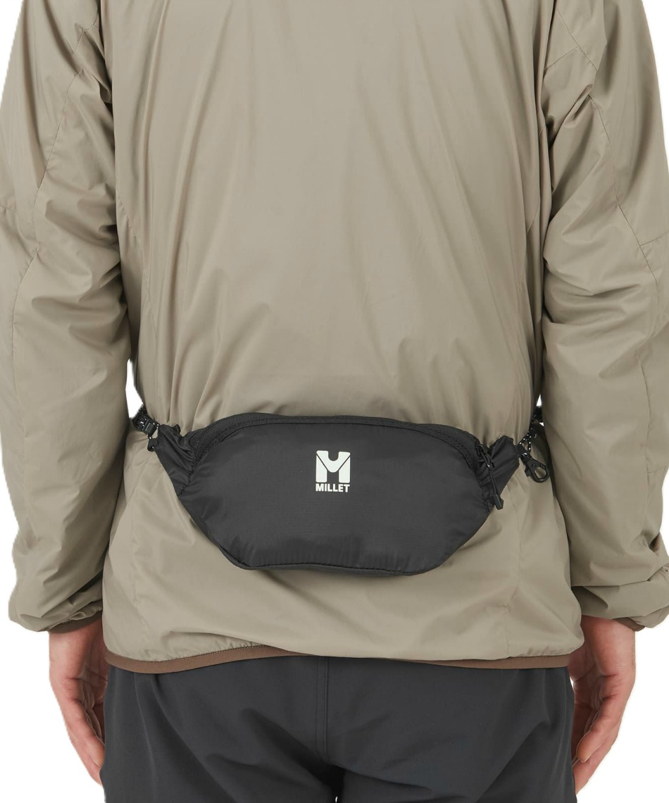 ミレー(MILLET) ウエストバッグ ミニ パッカブル ウエスト ポーチ
