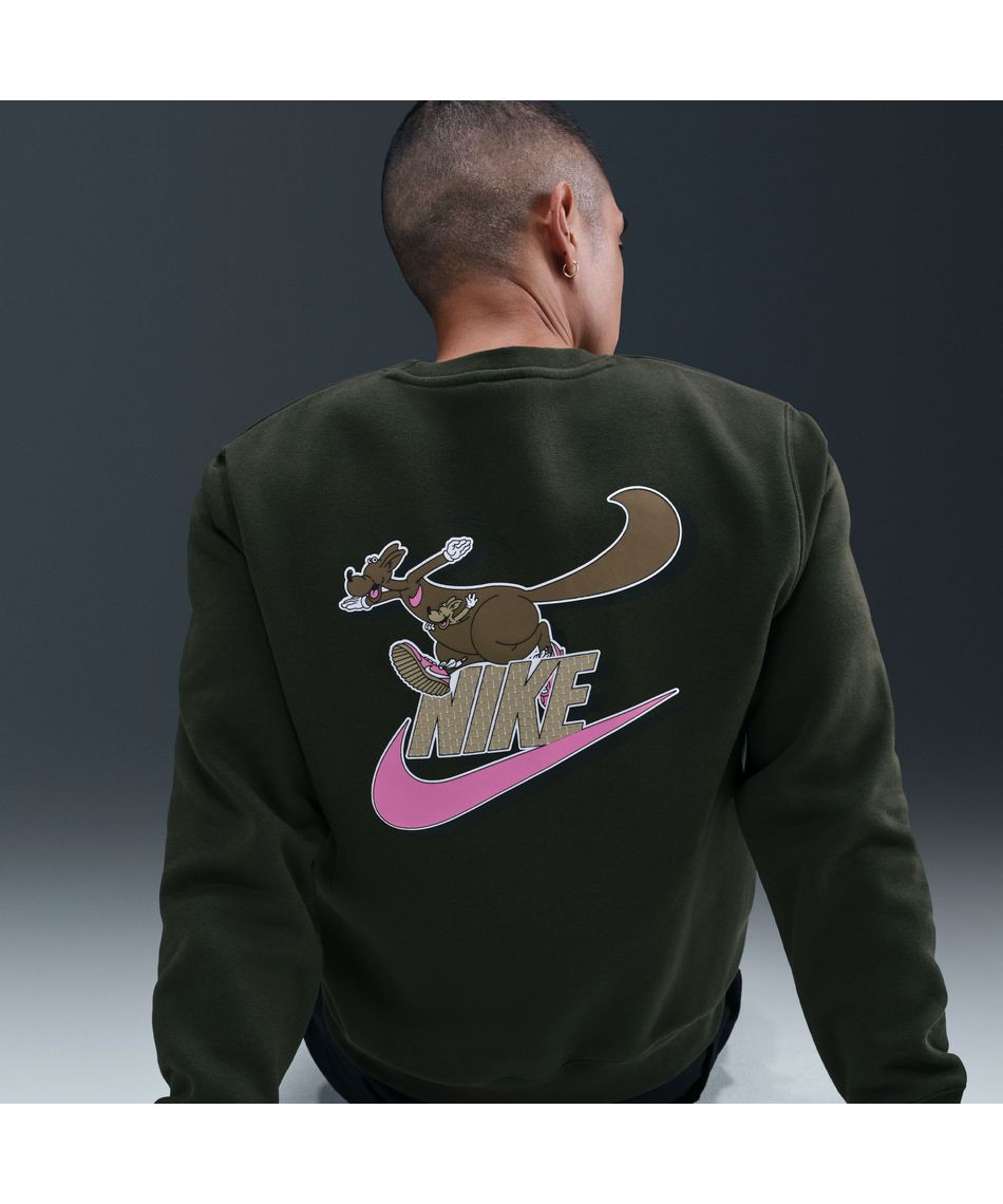 ナイキ(NIKE) スウェットトレーナー CLUB 裏起毛クルースウェット NV