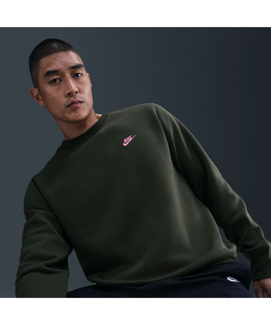 ナイキ(NIKE) スウェットトレーナー CLUB 裏起毛クルースウェット NV