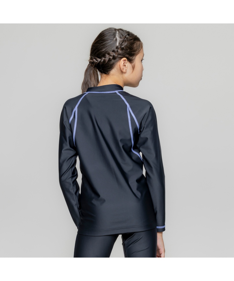 ナイキ(NIKE) ラッシュガード 長袖 UNISEX LS ジップラッシュガード