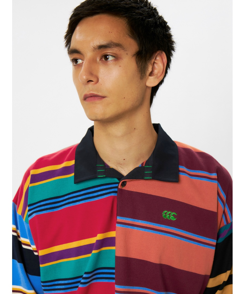 カンタベリー(CANTERBURY) ポロシャツ 長袖 ロングスリーブ アグリー