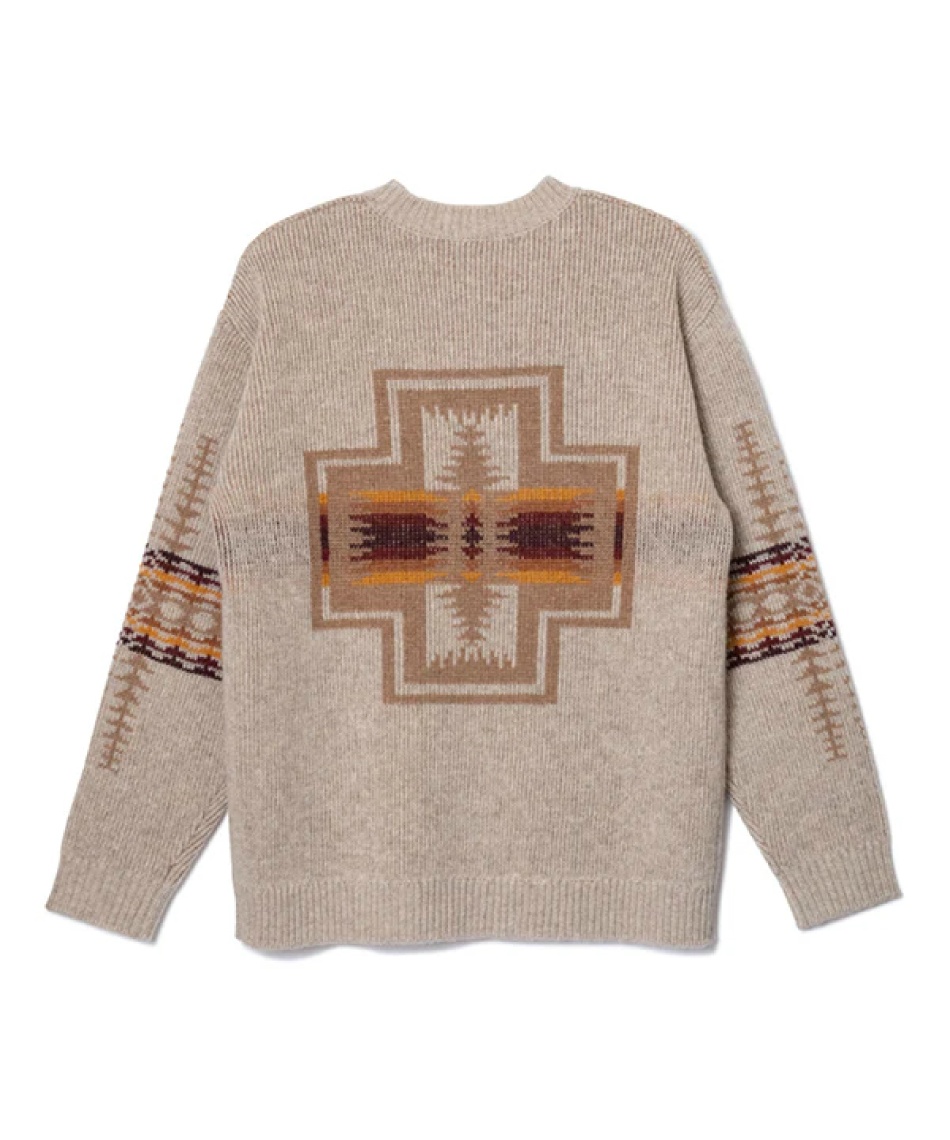 �l���|�C���g101pt 27% OFF�^SALE �y���������z�y���h���g��(PENDLETON) �Z�[�^�[ �V�F�b�g�����h�E�[�� 5�Q�[�W �N���[�l�b�N�v���I�[�o�[ 5575-2000 �����Y ���f�B�[�X Ivory M