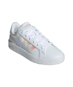 �l���|�C���g50pt �y���������z�A�f�B�_�X(adidas) �W���j�A�X�j�[�J�[ �O�����h�R�[�g3.0�W���j�A Grand Court 3.0 Junior JQ1978 ONG54 WH�^IRDC 23�D0