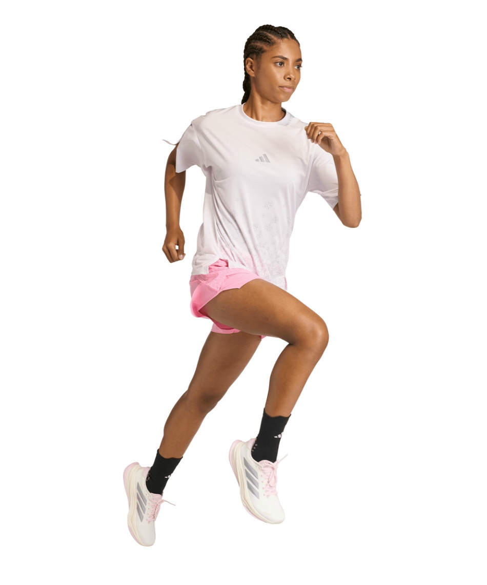 ランニングウェア Tシャツ 半袖 Adizero Tokyo Running T-Shirt KE4397