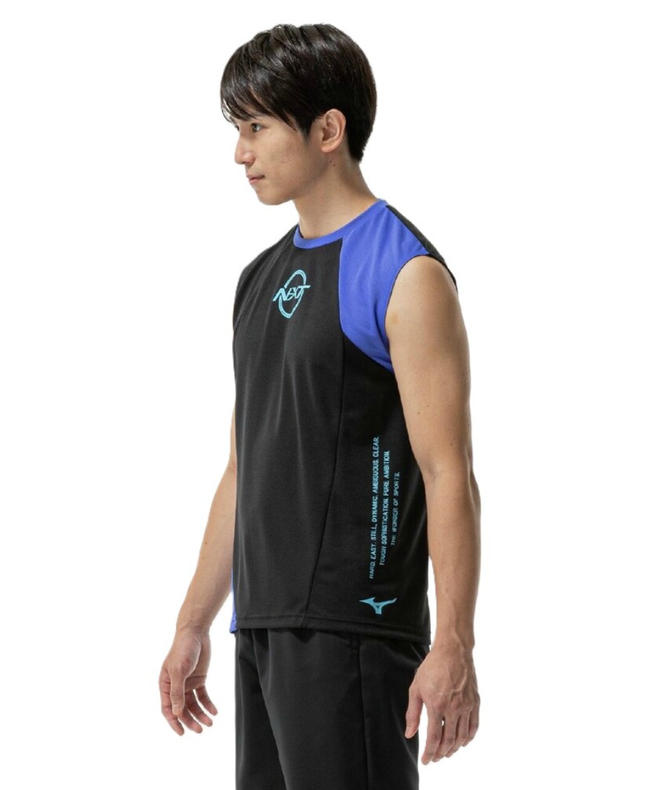 ミズノ(MIZUNO) スポーツウェア ノースリーブ 接触冷感 N-XT アイス