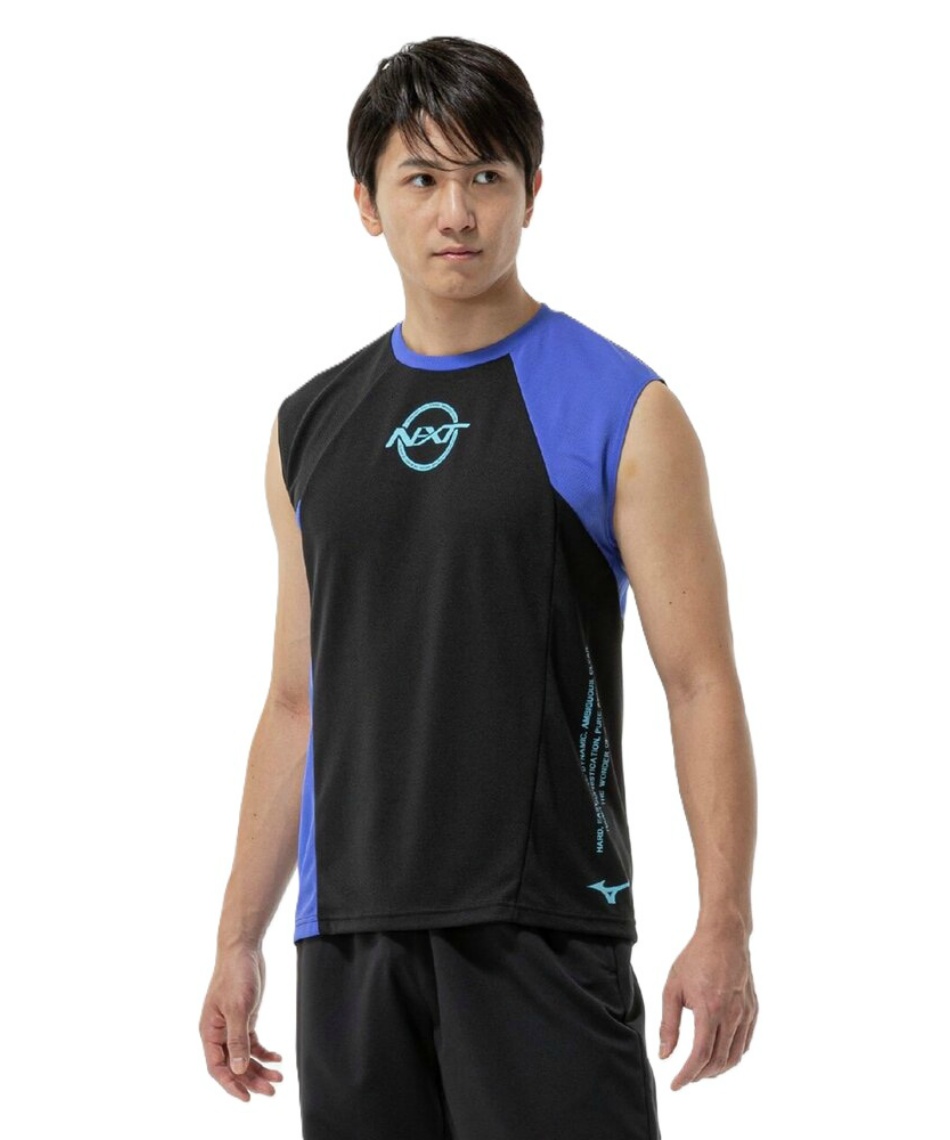 ミズノ(MIZUNO) スポーツウェア ノースリーブ 接触冷感 N-XT アイス