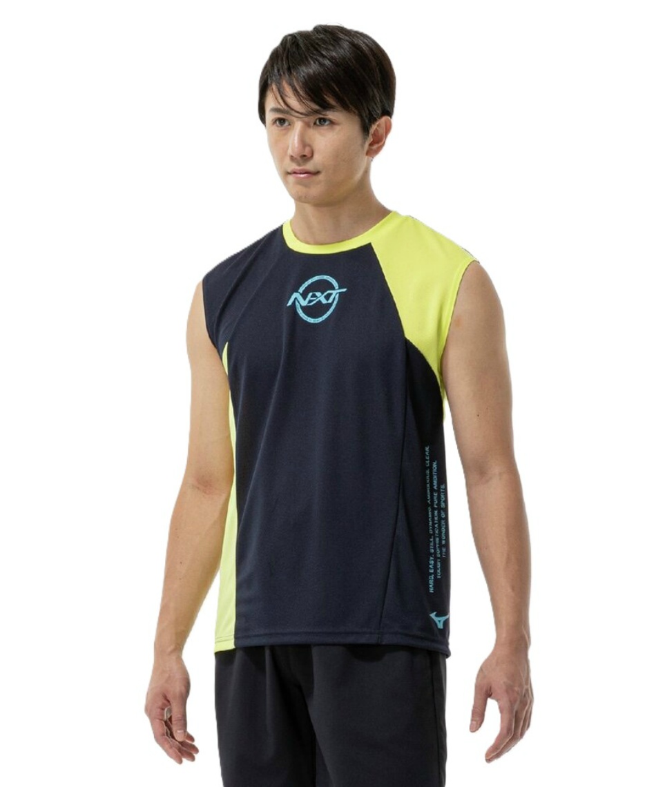 ミズノ(MIZUNO) スポーツウェア ノースリーブ 接触冷感 N-XT アイス