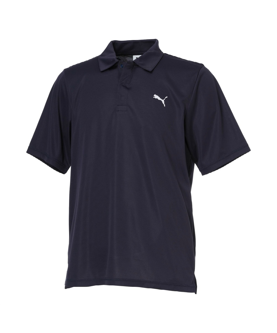 ▽ プーマ(PUMA) ポロシャツ 半袖 ワンポイント 機能ポロ 528903