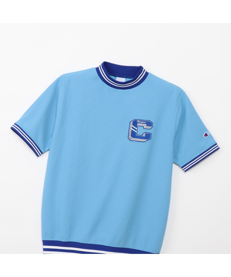 チャンピオン(Champion) ゴルフウェア 半袖シャツ モックネック半袖
