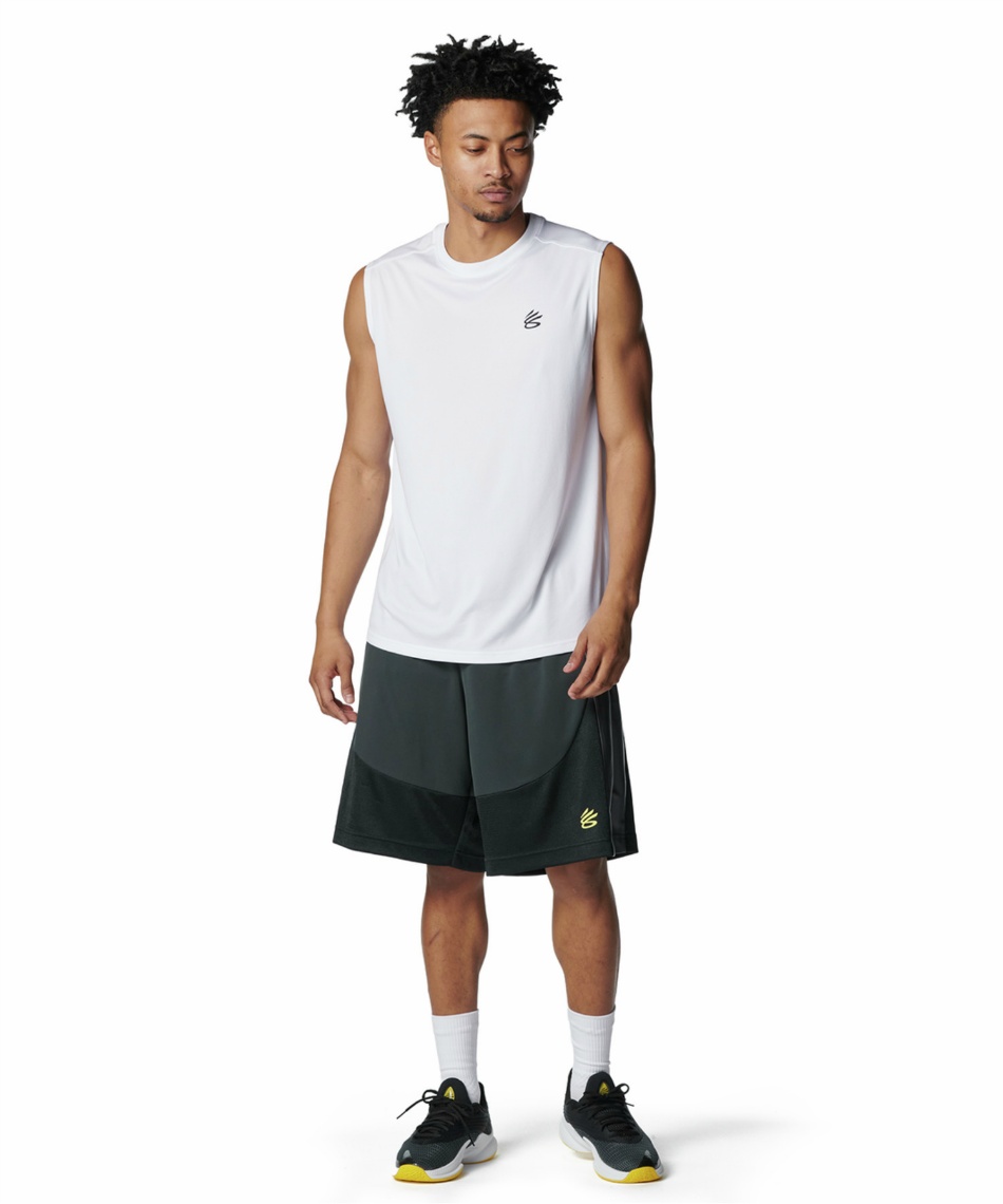 on ノースリーブ バスケットボールウェア ノースリーブ CURRY TECH SLEEVELESS TANK