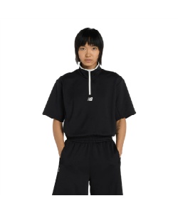 �l���|�C���g63pt �y���������z�j���[�o�����X(new balance) T�V���c ���� �j�b�g�V���[�g�X���[�u�n�[�t�W�b�v WT61J445-BK ���f�B�[�X BK L