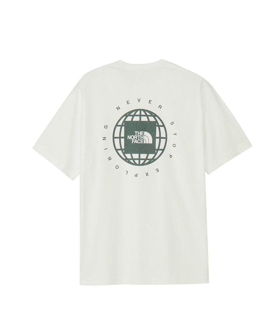 Tシャツ 半袖 ショートスリーブジオスクエアロゴティー NT32633-W
