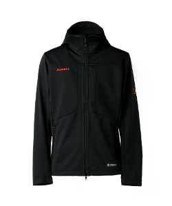 �l���|�C���g6300pt �y���������z�}���[�g(MAMMUT) �A�E�g�h�A �W���P�b�g Ultimate VIII SO Hooded Jacket AF Men Classic 1011-03060-0001 �y�������K�i�z �����Y black M�iEU�|S�j