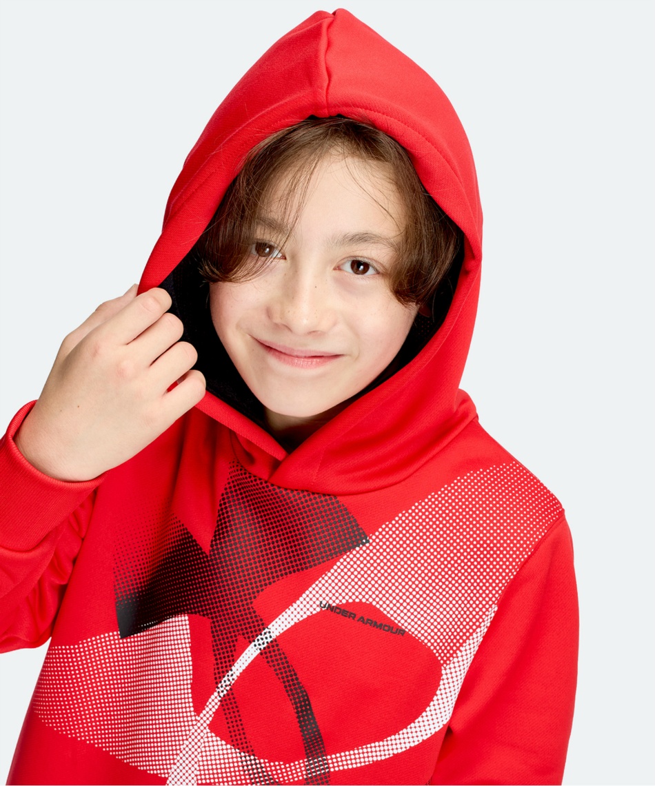 スウェットパーカー UA TECH TERRY SUPER BIG LOGO HOODIE 6016599-600