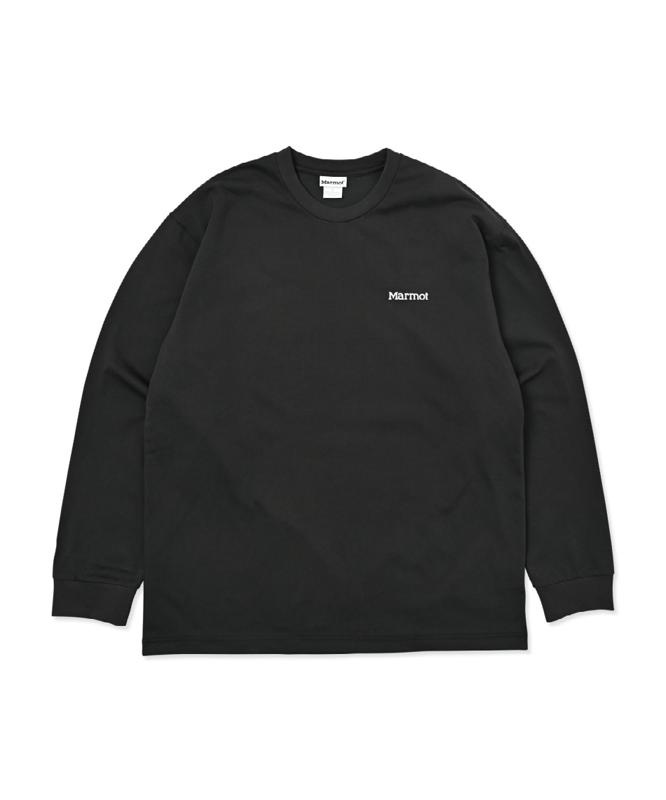 マーモット(Marmot) Tシャツ 長袖 クラック 長袖 T MTFW26MLS078-BLACK