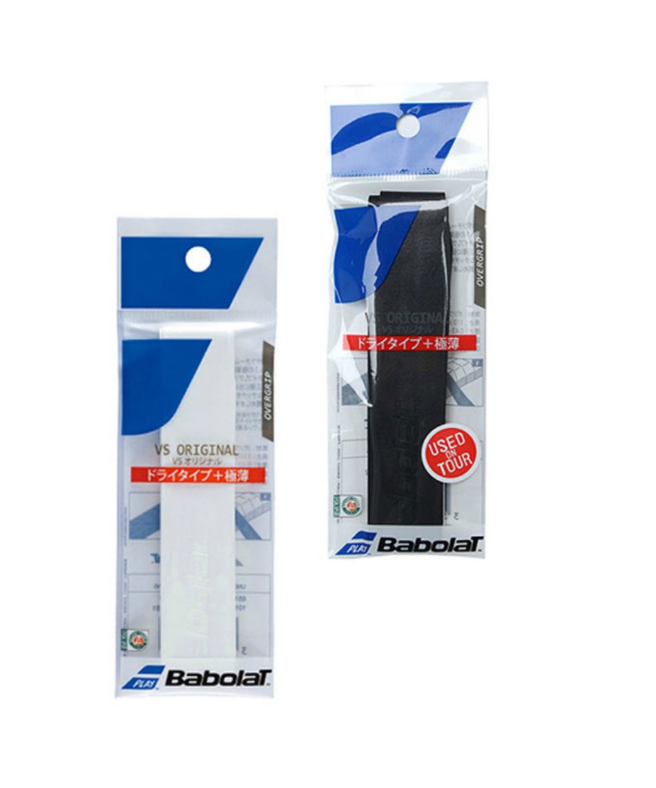 バボラ(Babolat) テニス グリップテープ ドライタイプ 極薄 VS バボラ(Babolat) テニス グリップテープ ドライタイプ 極薄 VS