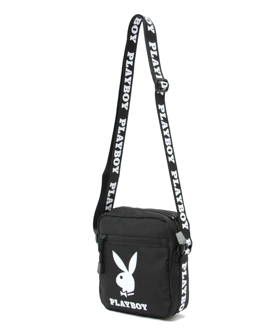 刺繍 アプライアンス オーバーフロー プレイボーイ ショルダー バッグ Kozaci Org 刺繍 アプライアンス オーバーフロー プレイボーイ ショルダー バッグ Kozaci Org
