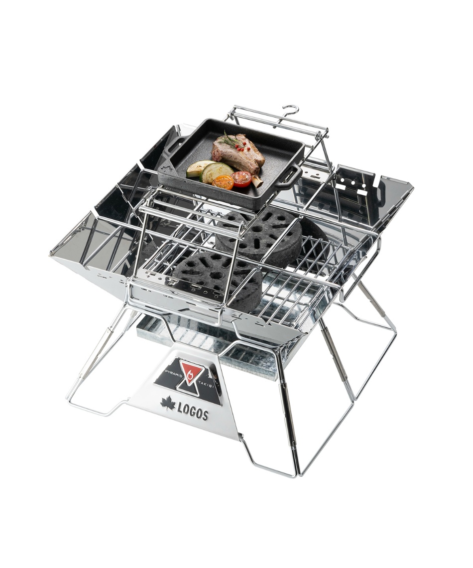 ロゴス 　LOGOS　調理用品 ロゴス(LOGOS) 調理器具 スキレット アイアンMYグリルPAN・スクエア