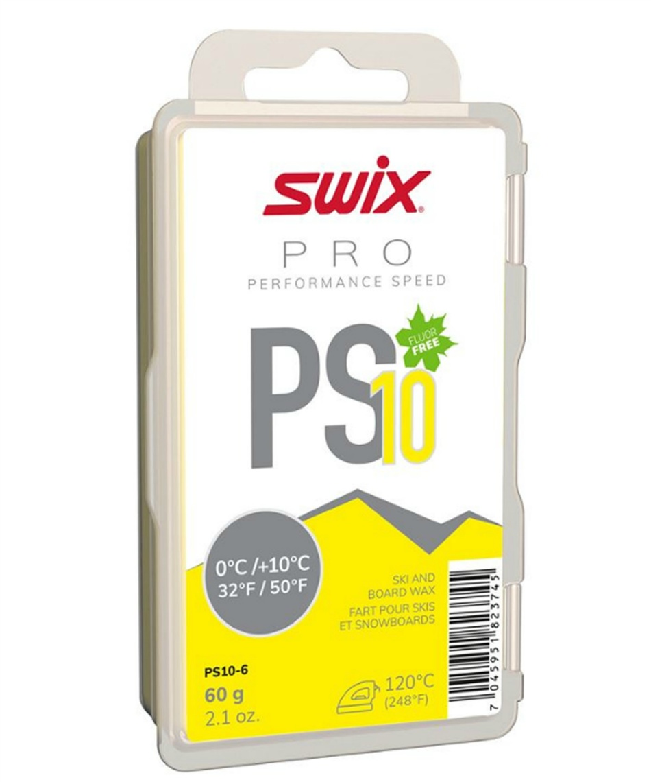 スウィックス(SWIX) ワックス PS10 イエロー 60g PS10-6 | スポーツ