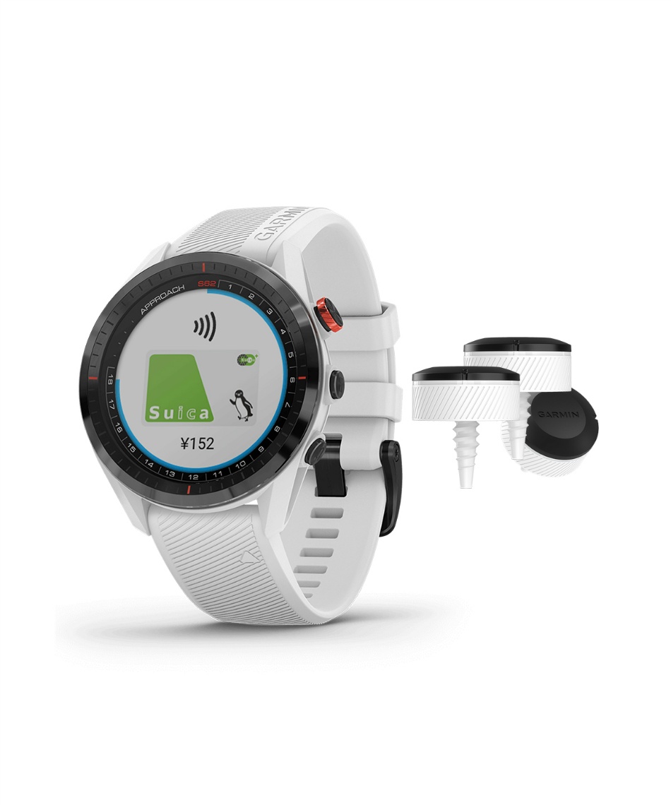 GARMIN - ガーミン アプローチ S62 CT10(3個セット)付き限定パック ホワイト 今年もガーミンアプローチS62のCT10付き限定パッケージが発表