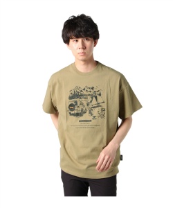【Jeep】半袖 Tシャツ & ハーフパンツ セットアップ R6512 JEEP】 SET UP ☆ 半袖 Tシャツ & ハーフパンツ セットアップ