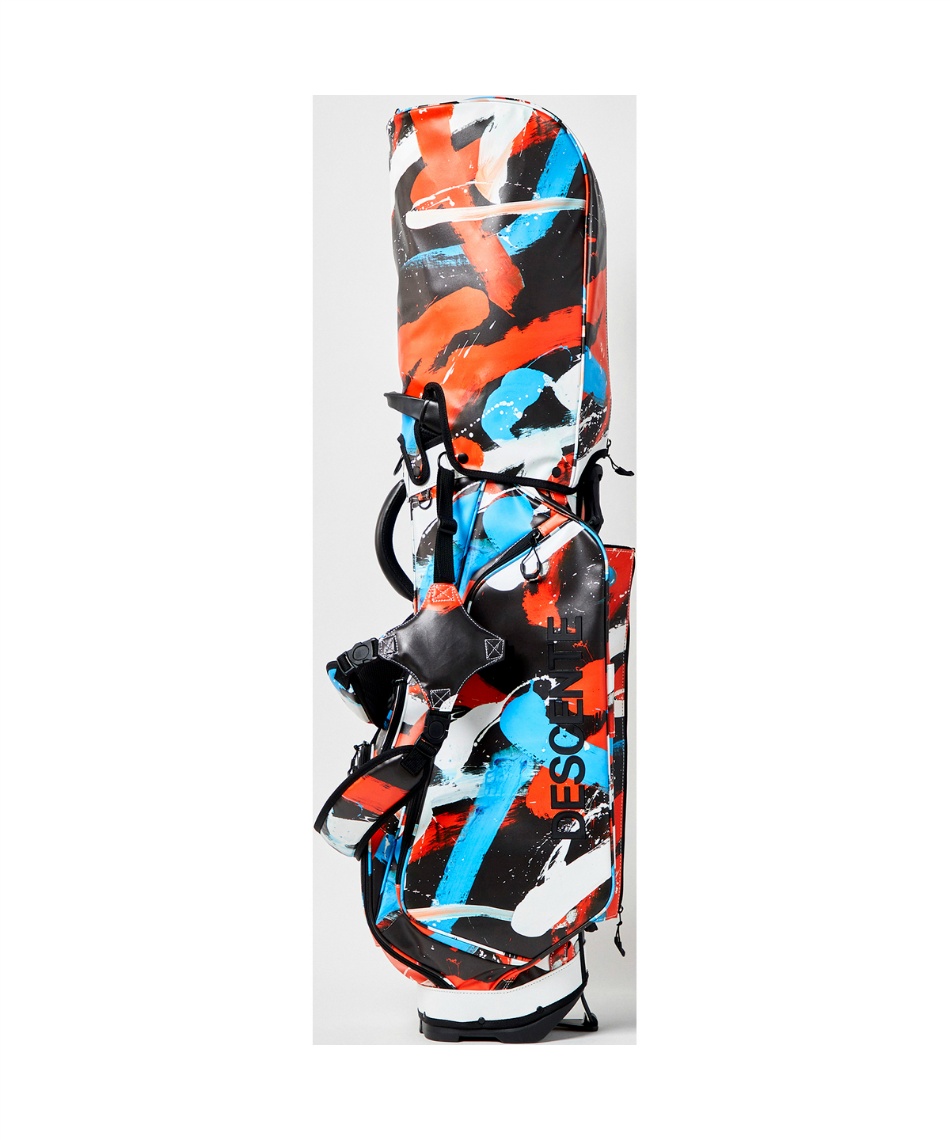 DESCENTE -  DESCENTE キャディバッグ 2022年モデル DQBTJJ04 デサントゴルフ(DESCENTE GOLF) スタンドキャディバッグ