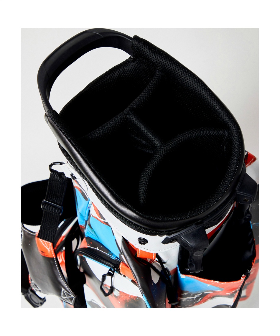 DESCENTE -  DESCENTE キャディバッグ 2022年モデル DQBTJJ04 デサントゴルフ(DESCENTE GOLF) スタンドキャディバッグ