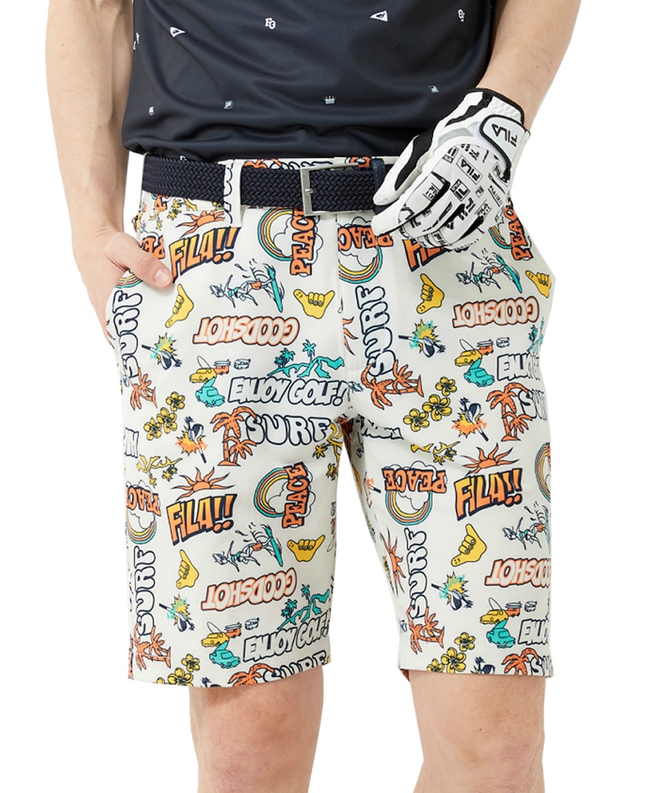 ゴルフ】ミニポケット付きショートパンツ レディース|FILA