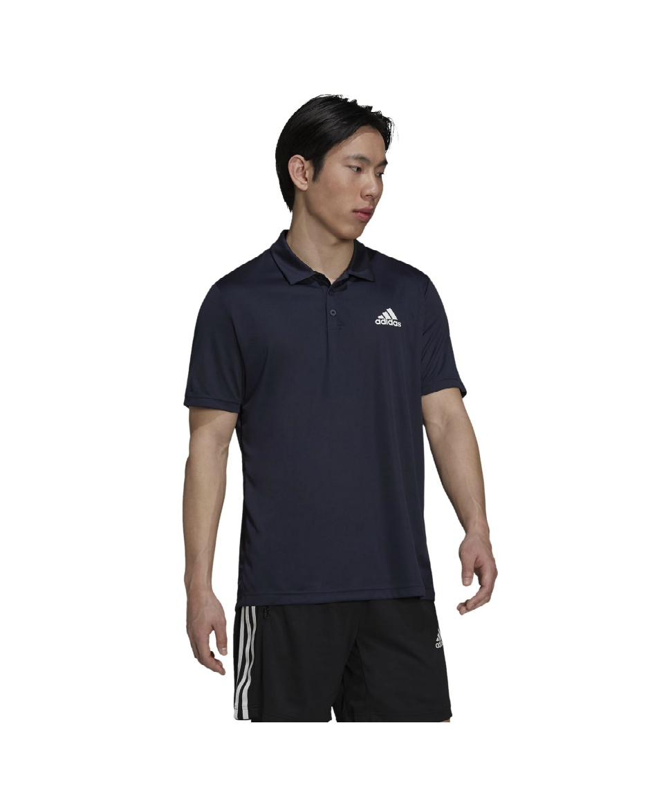 アディダス(adidas) ポロシャツ 半袖 AEROREADY デザインド トゥ