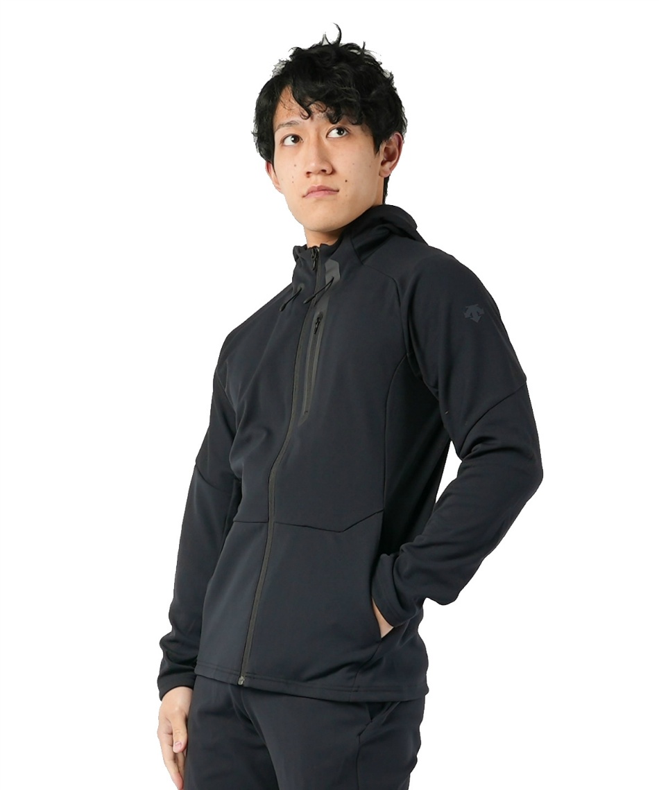 デサント(DESCENTE) スウェットパーカー アクティブテック ストレッチ