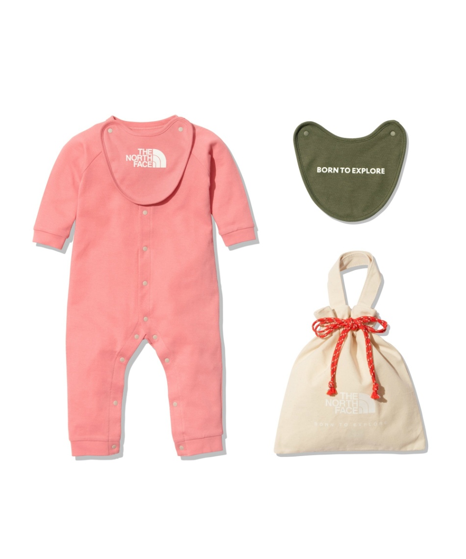 ザ・ノース・フェイス(THE NORTH FACE) ロンパース 長袖 ベビーロング