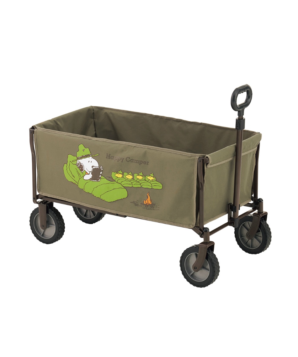 ロゴス(LOGOS) アウトドアワゴン SNOOPY洗えるキャリーカート 86001087
