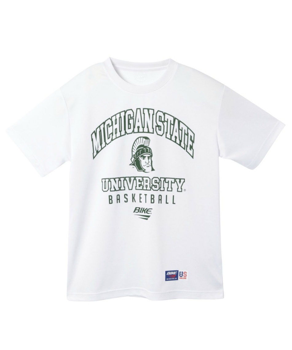 バイク(BIKE) バスケットボールウェア 半袖シャツ ユニバーシティー T