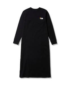 新品　エイミーイストワール 【F】ノースリーブロングワンピース　ブラック　クロス ザ・ノース・フェイス(THE NORTH FACE) ワンピース 長袖 ロング