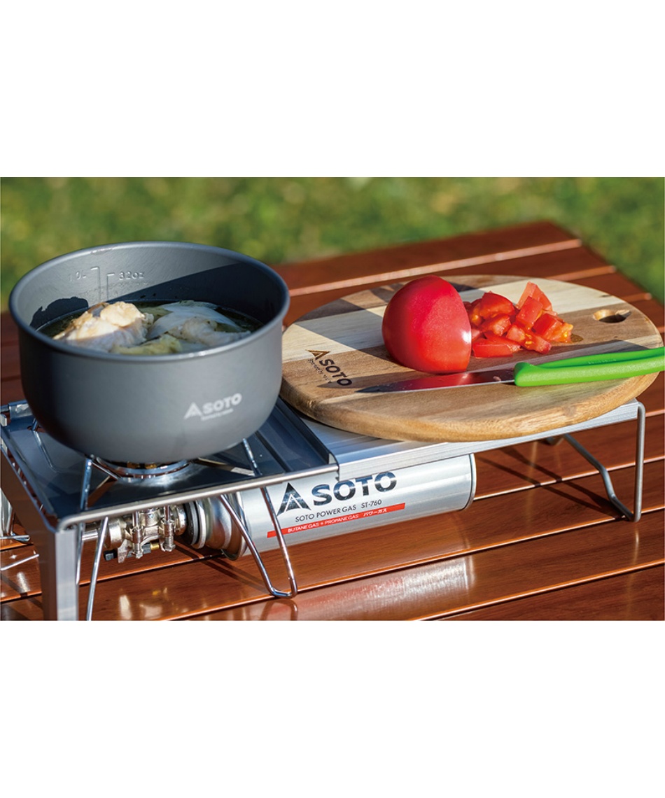SOTO シングルバーナーコンロ　 ミニマルワークトップセット販売 Amazon | SOTO レギュレーターストーブ Range(レンジ) ST-340+