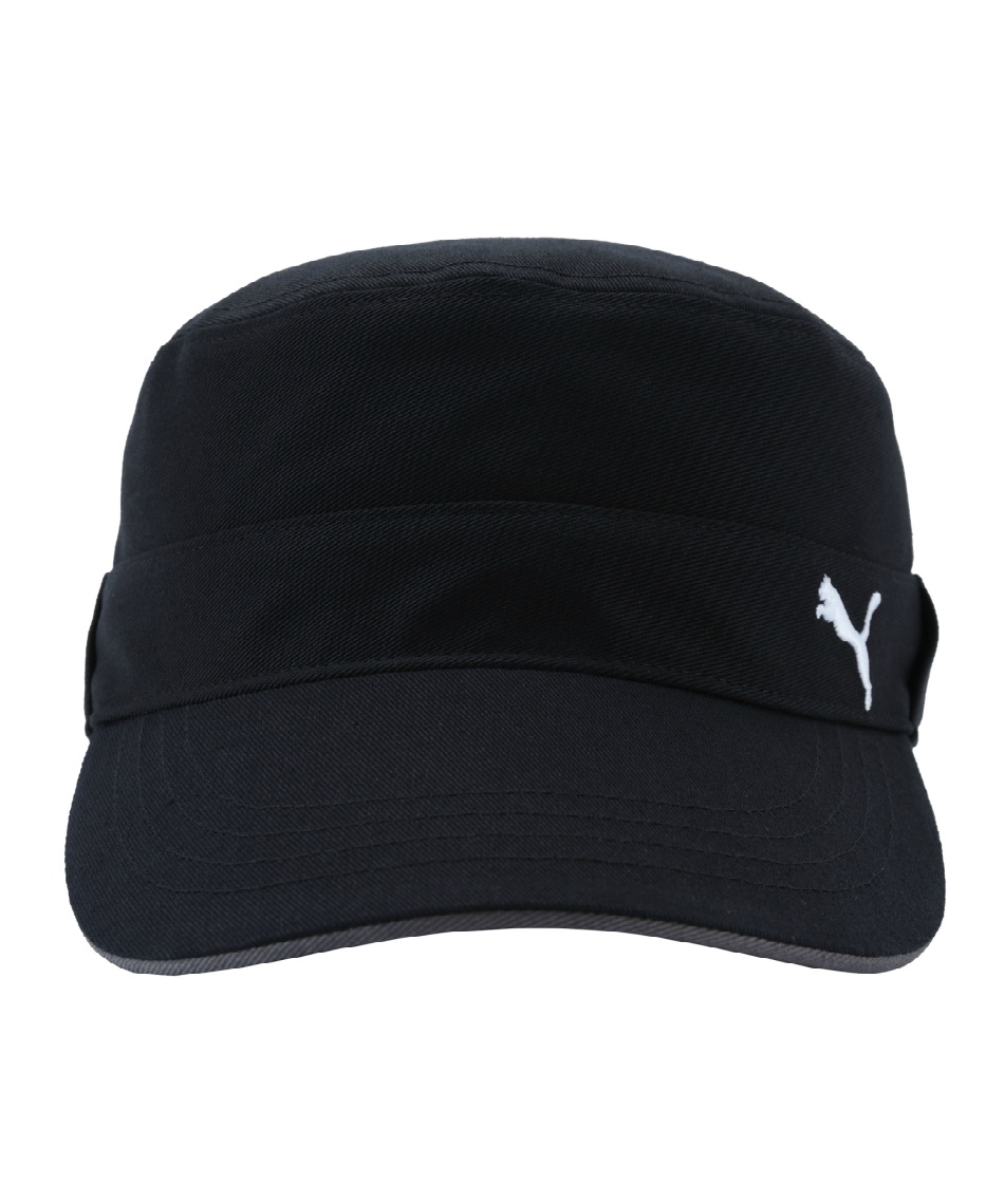 【一回着用】アミパリス×PUMA キャップ　黒 PUMA(プーマ) AMI PARIS(アミ パリス) 帽子(レディース) - 海外