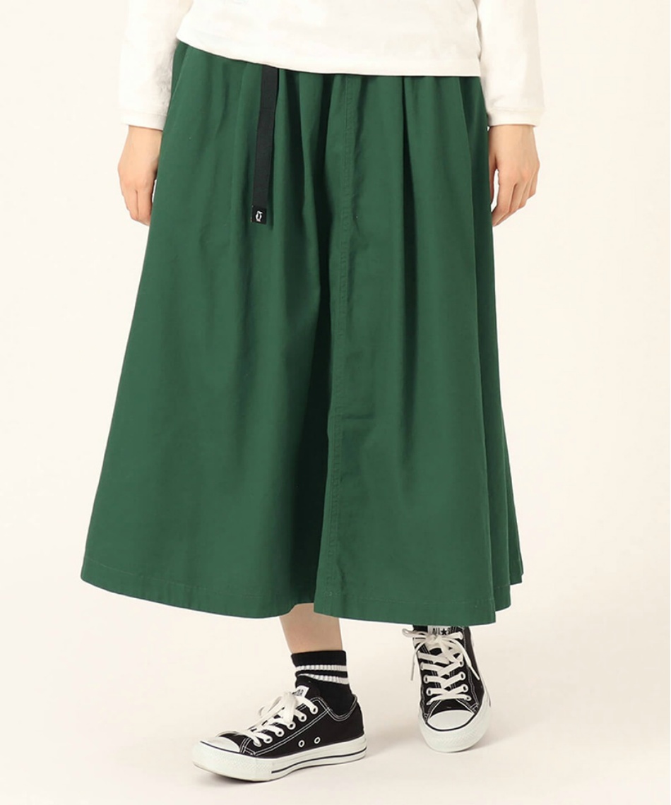 チャムス(CHUMS) スカート ツータックワイドスカート CH18-1257 Dark