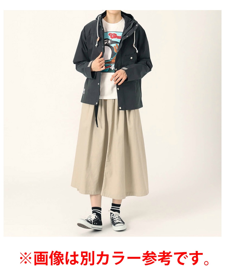 チャムス　スカート チャムス(CHUMS) スカート ツータックワイドスカート CH18-1257 Dark