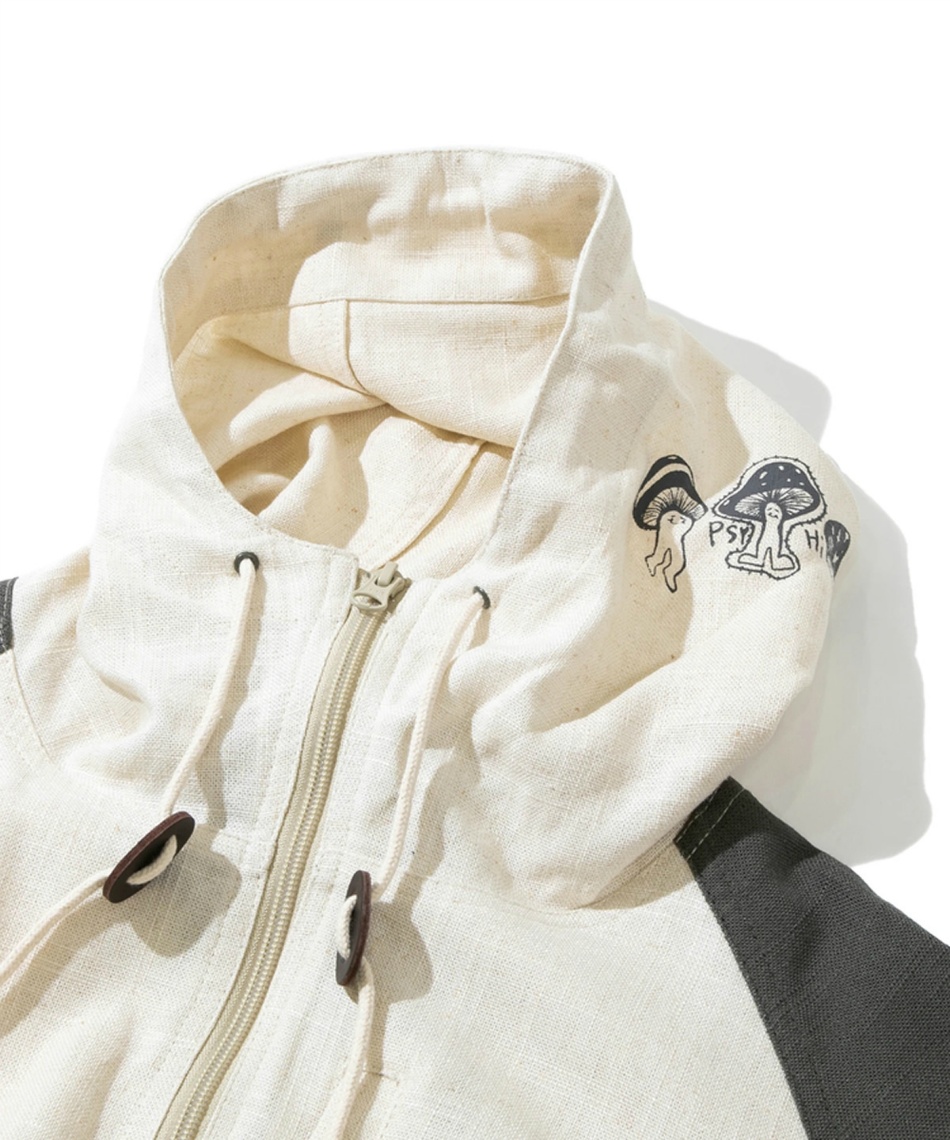 ゴースローキャラバン(Go Slow Caravan) マウンテンパーカー LINEN