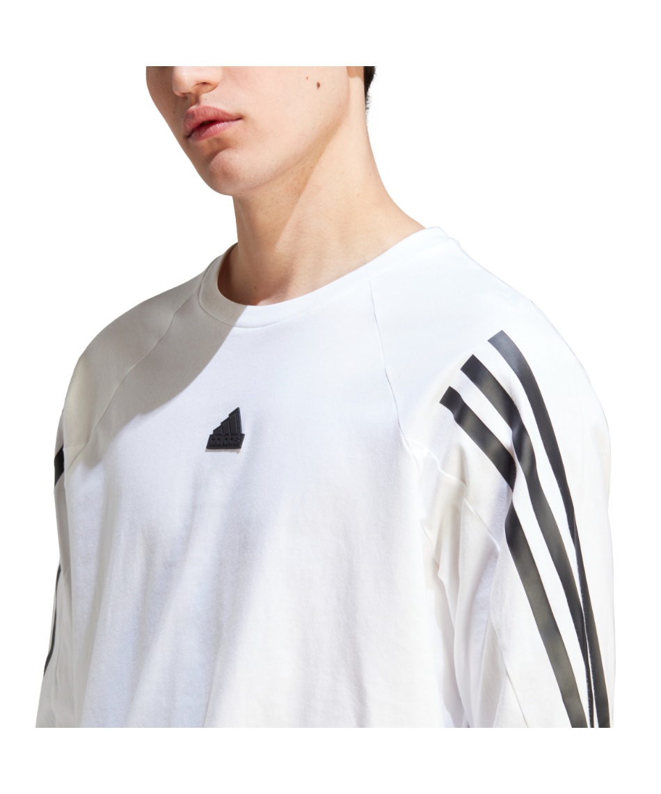 Tシャツ 長袖 フューチャーアイコン スリーストライプス 長袖T