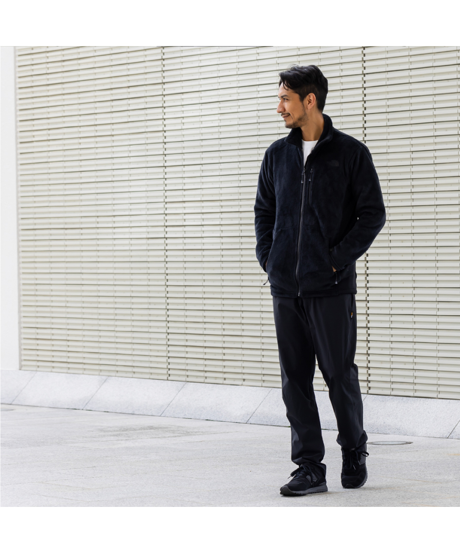 フリース ジャケット ジップインバーサミッドジャケット NA72301 K