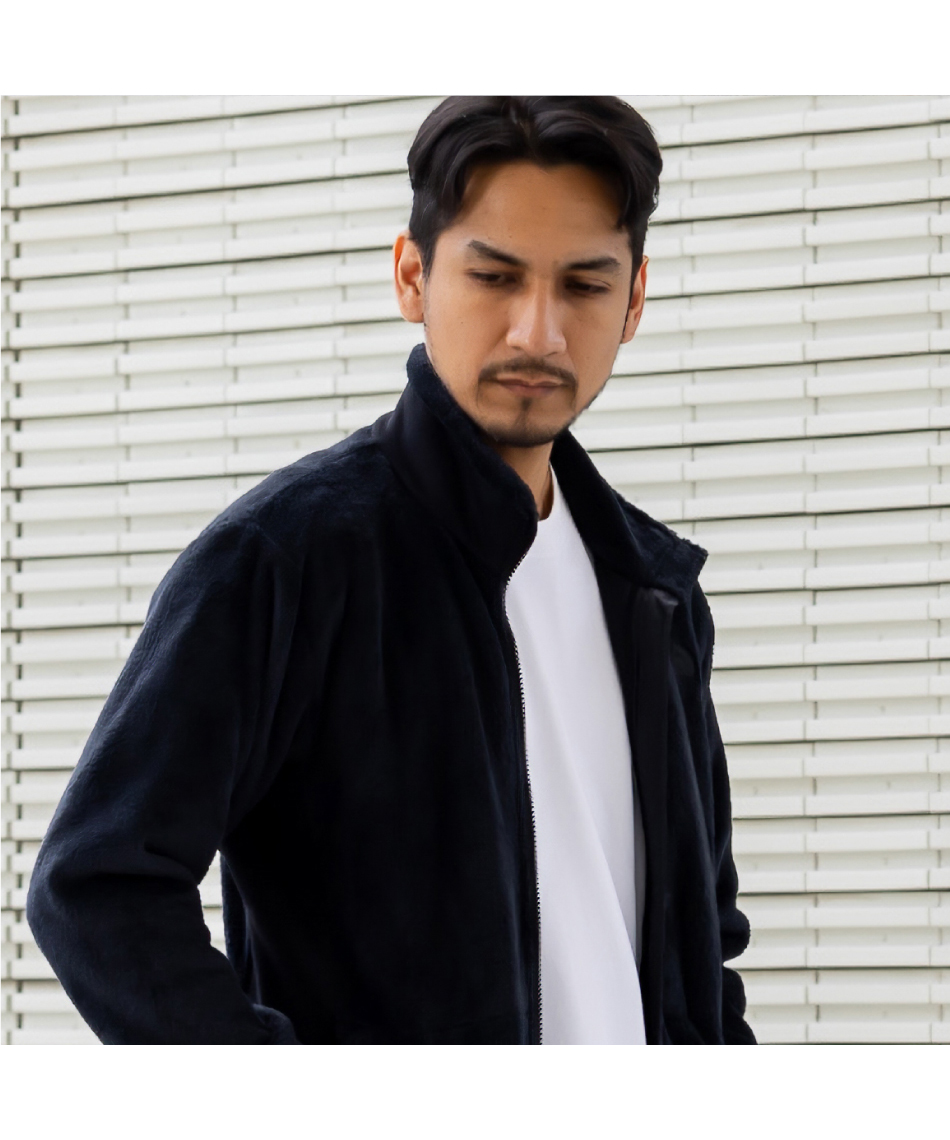 フリース ジャケット ジップインバーサミッドジャケット NA72301 K