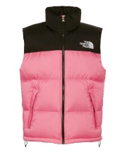 ジュンアンドロペ ノースリーブダウンワンピース M 蓄熱 ピンク　ベルト付き JUN&ROPE'（ジュンアンドロペ）の「【撥水】ロゴベルト付きダウン